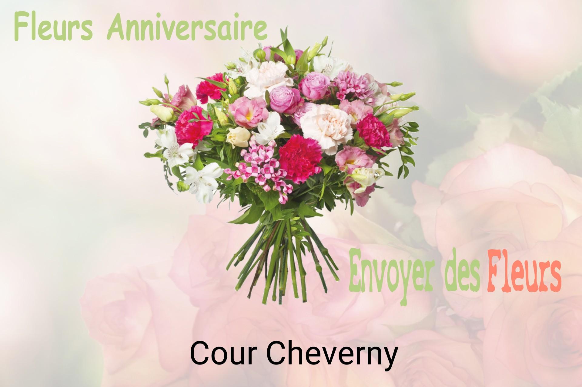 Bouquet de fleurs d’anniversaire livré à Cour-Cheverny