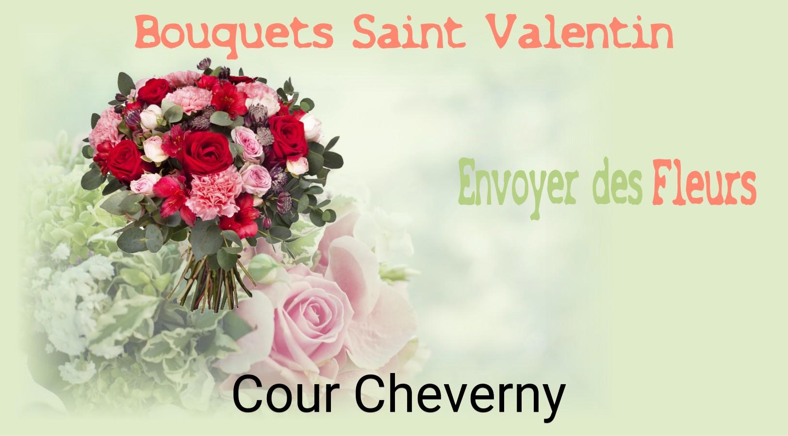 Roses de Saint-Valentin livrées à Cour-Cheverny